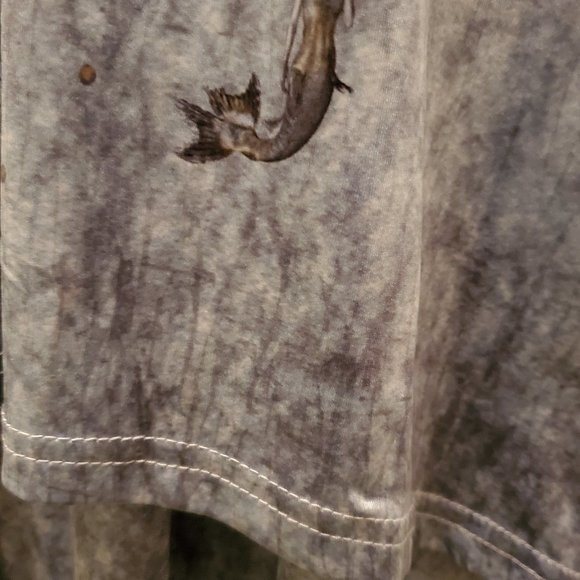 Silky Strappy Ocean print tank - Picture 5 of 5